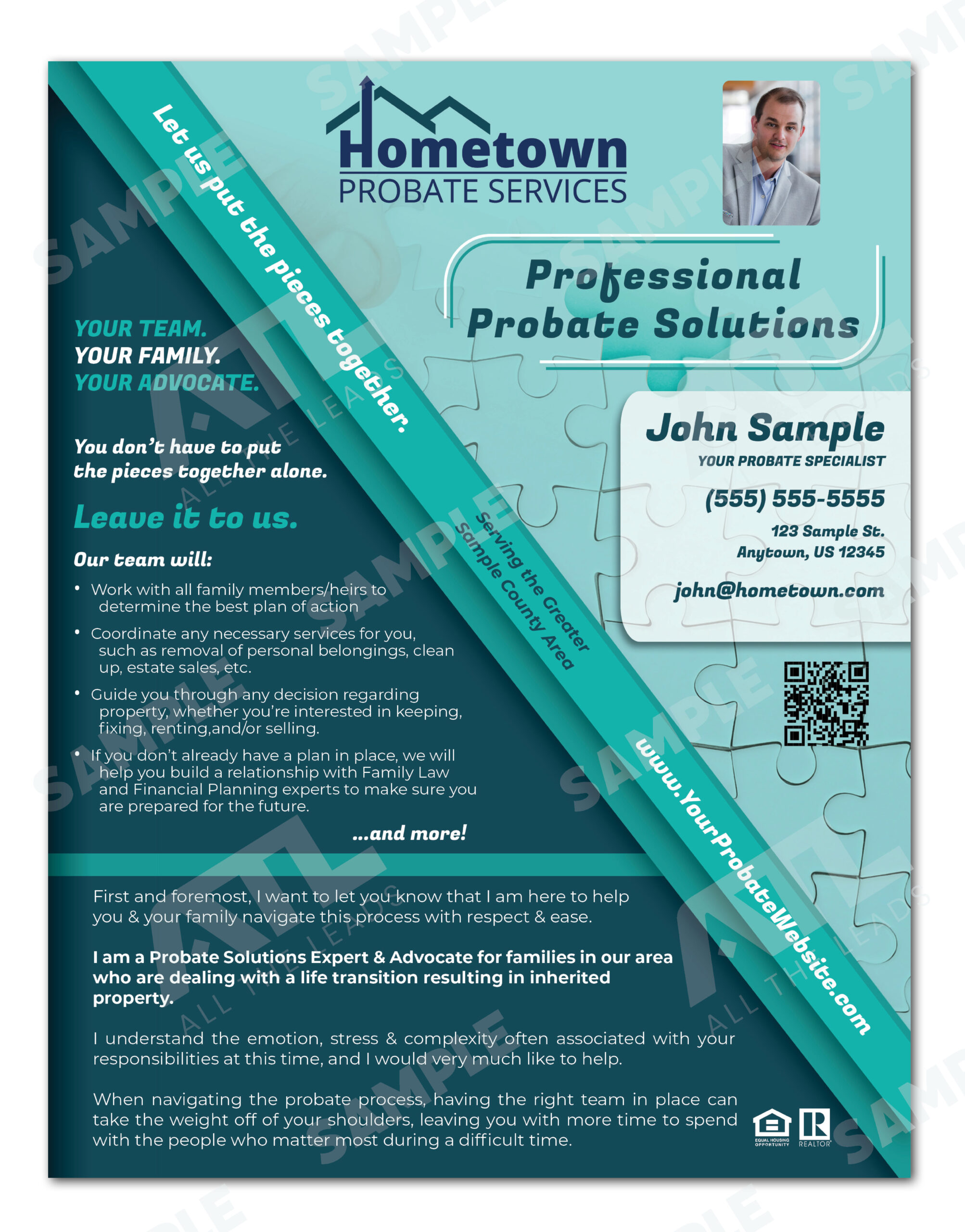 Puzzle Flyer Design